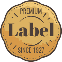 Badge collection with vintage style 9 design template for print-on-demand