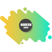 CollectioColorful Modern Banner Collection 1 design template for print-on-demand