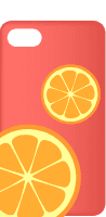 PHONE CASE 4 design template for print-on-demand