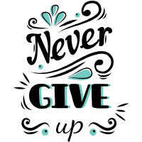 Elegant lettering background design template for print-on-demand