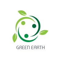 Ecology logos collection 6 design template for print-on-demand