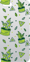 Phone Case Pattern Vector 2 design template for print-on-demand