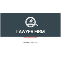 Lawyer card template — back side, editable business card design template for print-on-demand
