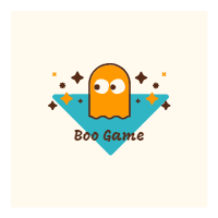 Gaming logo collection with flat design 4 design template for print-on-demand