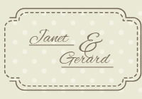 Classic set of vintage wedding badges 3 design template for print-on-demand