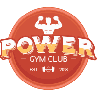 Collection of red fitness labels 1 design template for print-on-demand