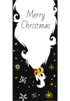 Christmas-greetings-with-elements-of-santa-claus-1 design template for print-on-demand