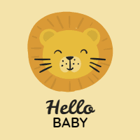 Baby cards collection with cute elements 2 design template for print-on-demand