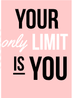 Motivational quote with flat design design template for print-on-demand