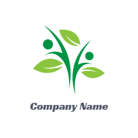 Ecology logos collection 5 design template for print-on-demand