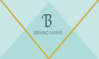 Business card with marble texture — back side, editable business card design template for print-on-demand