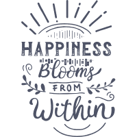 Inspirational lettering background design template for print-on-demand