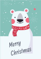 Pack-of-three-colorful-banners-with-christmas-characters-5 design template for print-on-demand