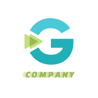 Pack of letter g logos 4 design template for print-on-demand