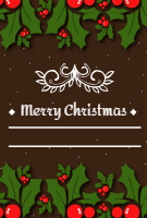 colorful-christmas-brochure-Designs design template for print-on-demand