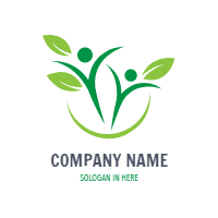 Ecology logos collection 9 design template for print-on-demand
