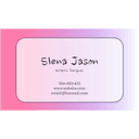 Colorful Business Cards Marble Texture — front side, editable business card design template for print-on-demand