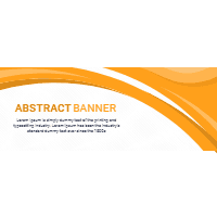 Abstract wave banners 2 design template for print-on-demand