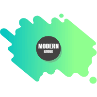 CollectioColorful Modern Banner Collection 5 design template for print-on-demand