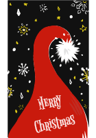 Christmas-greetings-with-elements-of-santa-claus-2 design template for print-on-demand