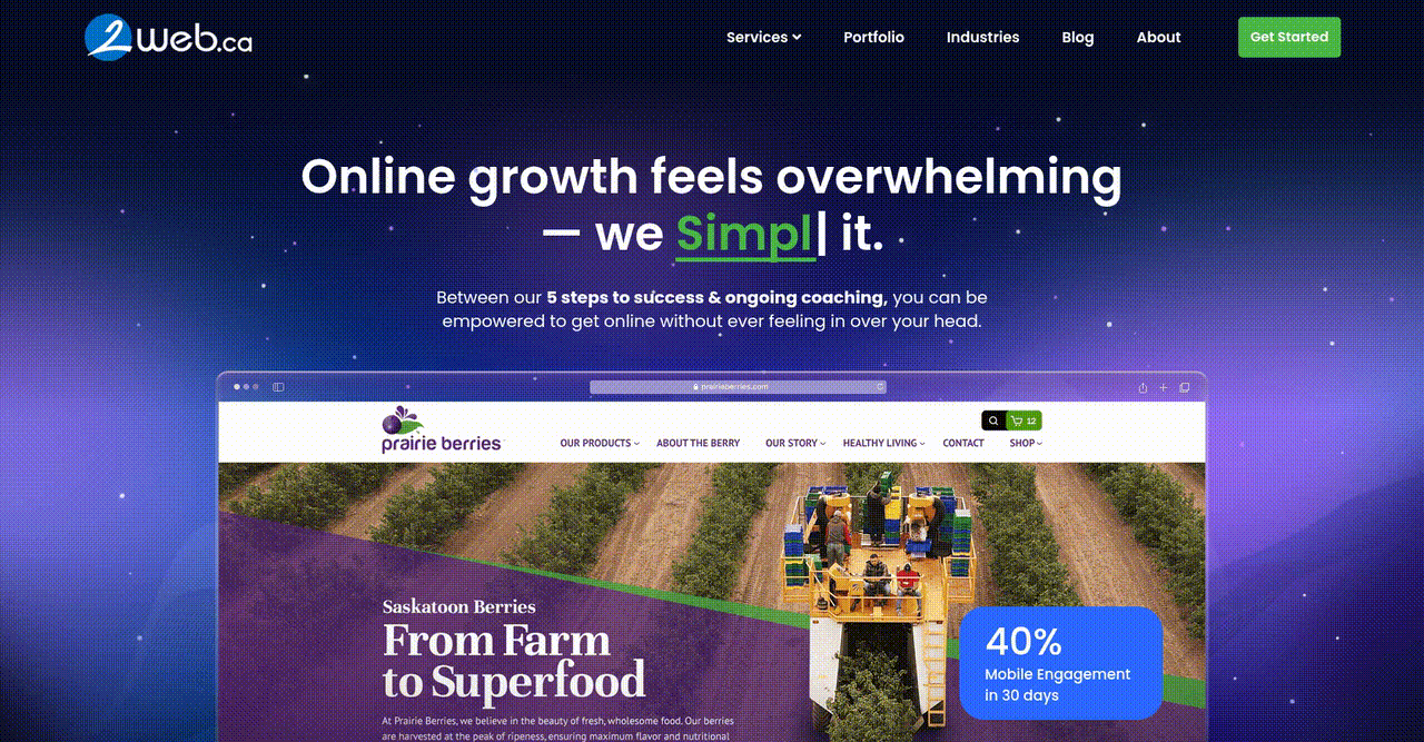 Improving Online Ordering and Service Organization for a Digital Agency - project preview