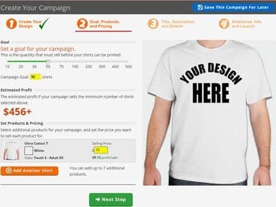 Run a designer marketplace where designers share their work