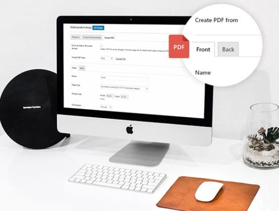 Export a design to PDF