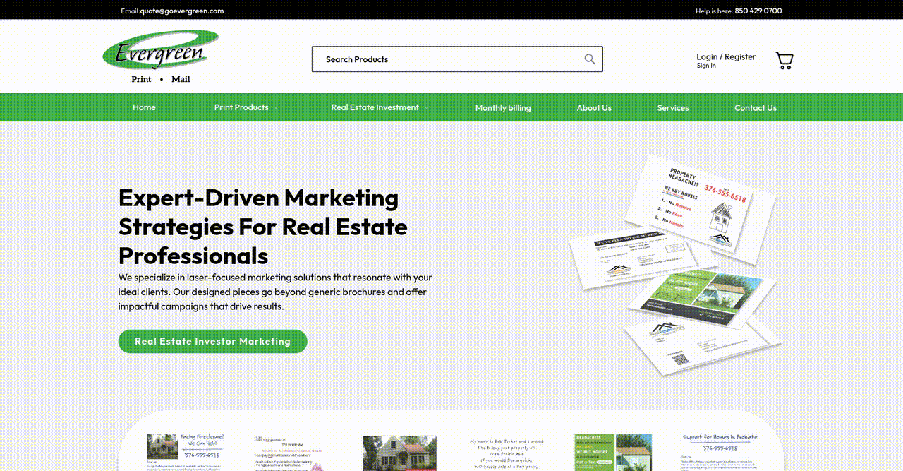 Streamlined Ordering Process and Enhanced Service Discoverability for Printing Company - project preview