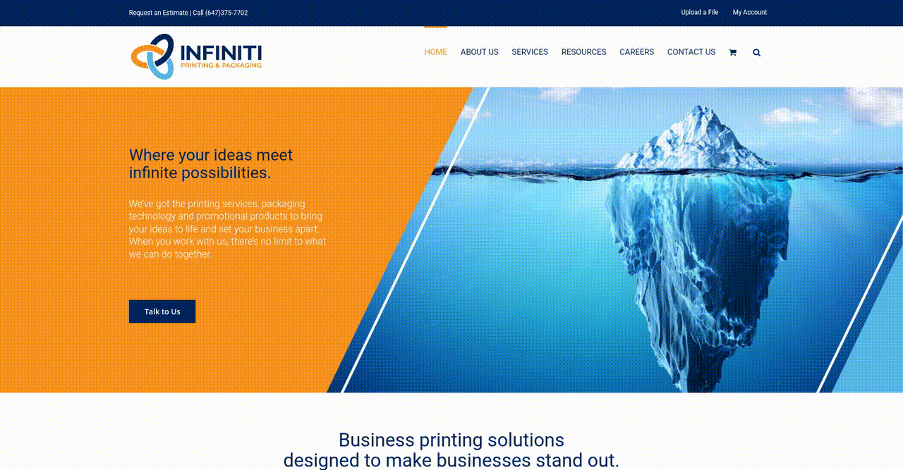 Transforming Print Service Ordering with a User-Centric Approach - project preview