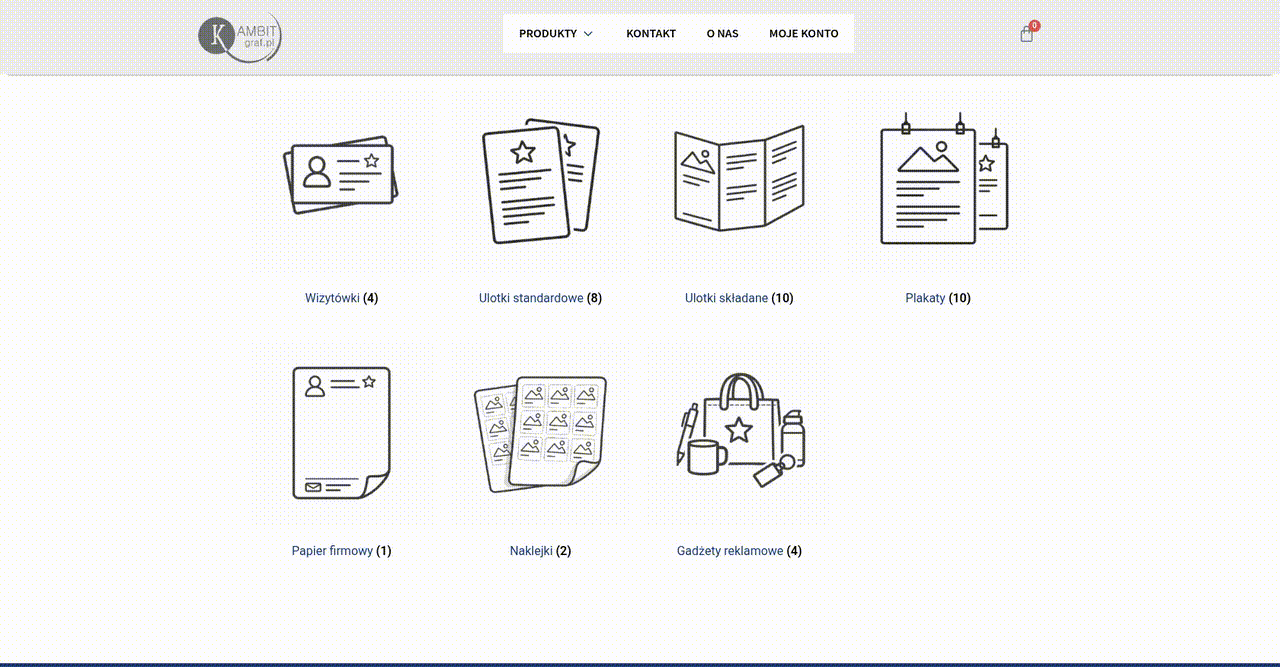 Online Ordering Improvement for Web-to-Print Customization Services - project preview
