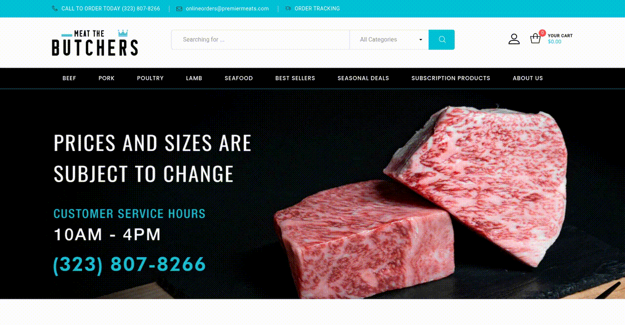 Innovative Solutions for Streamlined Meat Product Ordering and Customer Engagement - project preview
