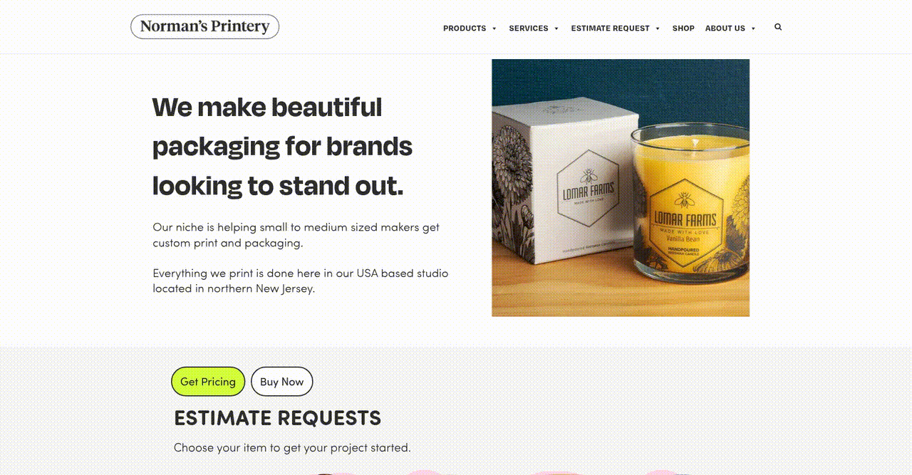 Enhancing Customer Journey for Print Products with Streamlined Ordering - project preview