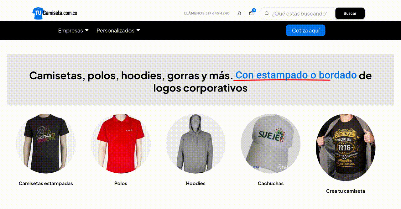 Transforming Online Ordering for Custom T-Shirt and Embroidery Services - project preview