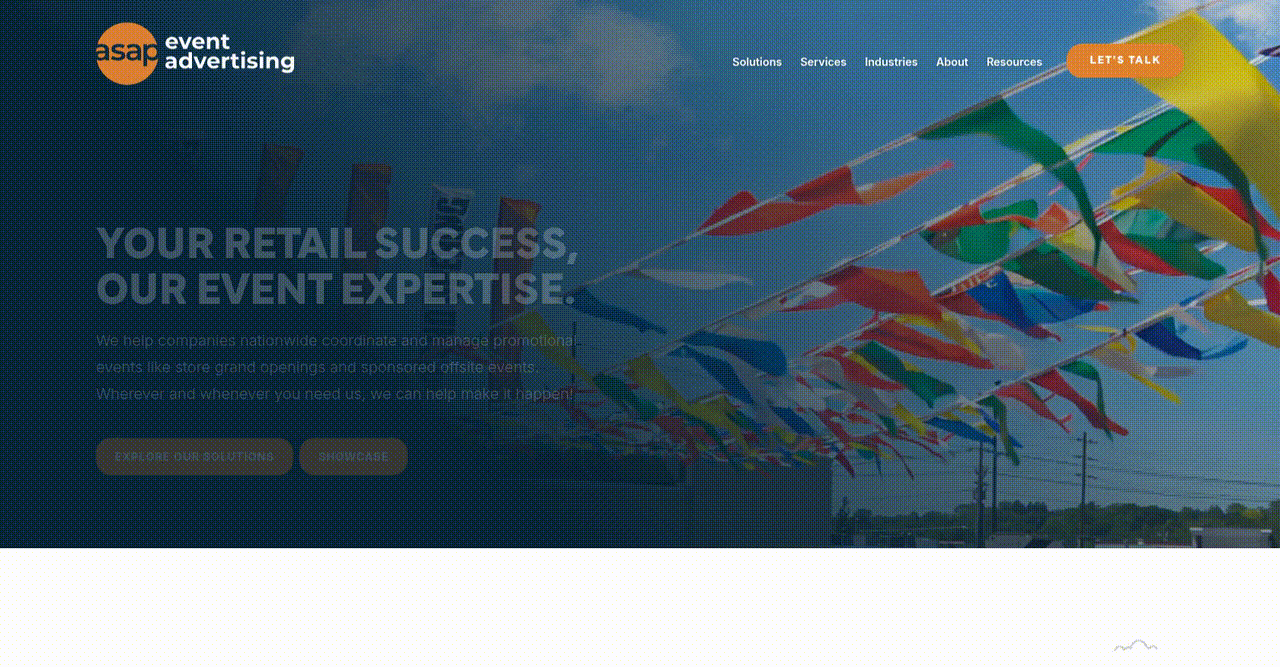 Improving the Online Ordering Journey for Event Services Company - project preview