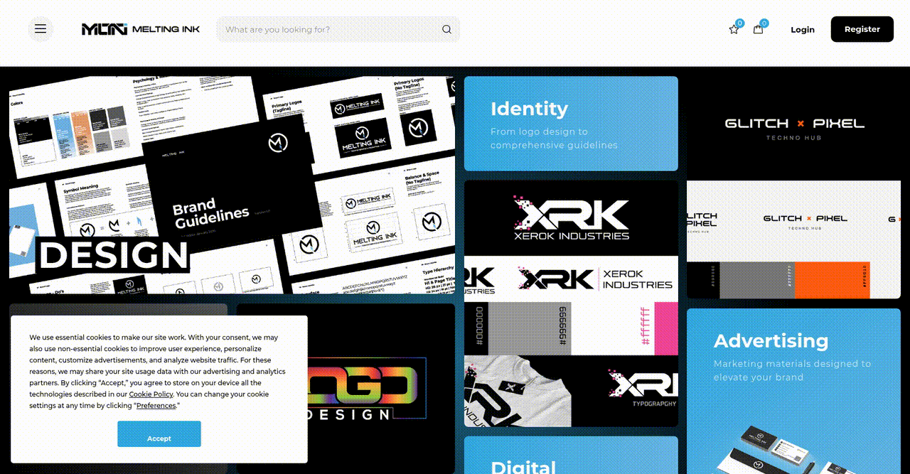 Enhancing Online Presence for Customized Print Solutions - project preview