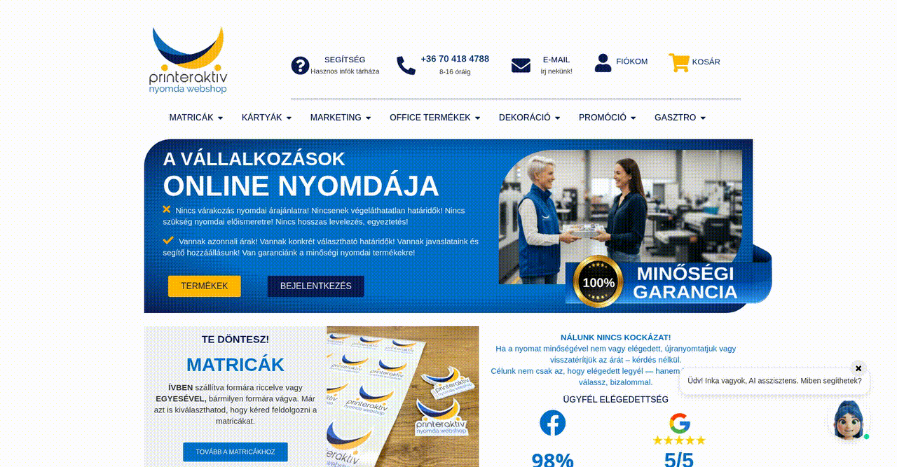 Revamping the Online Print Shop for Seamless Customer Experience - project preview