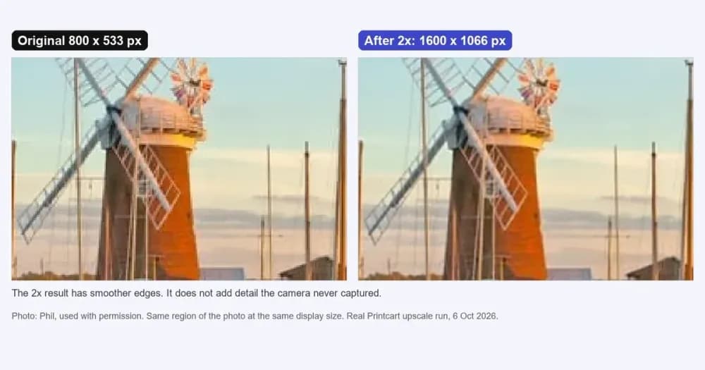 A Customer Uploaded an 800-Pixel Phone Photo for a Mug: How to Rescue It cover