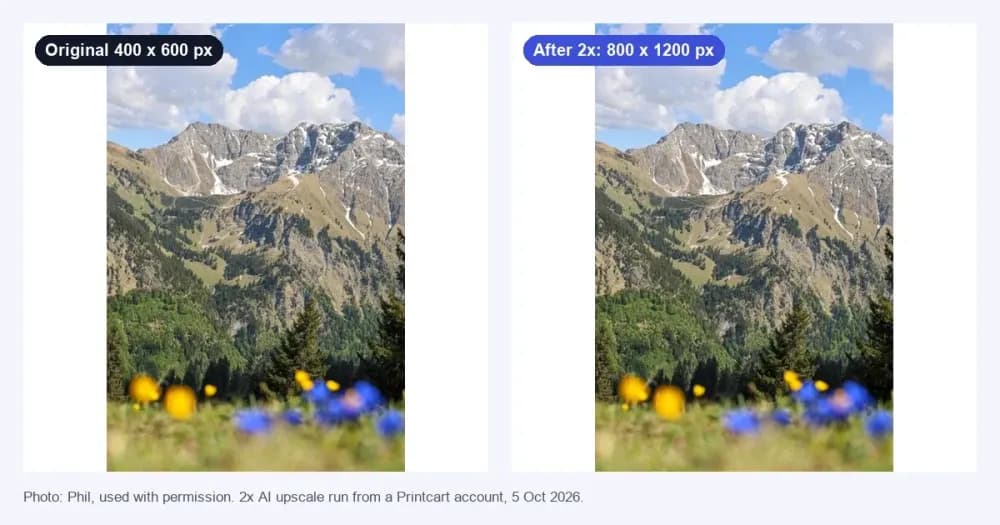 Find Out How Large You Can Print a Photo and What an Upscale Adds cover