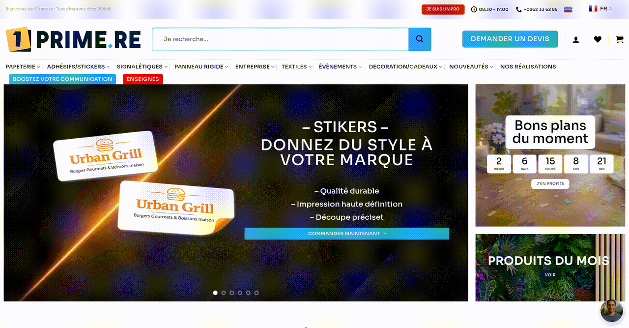 Enhanced Online Presence and Streamlined Order Process for Custom Products - project preview