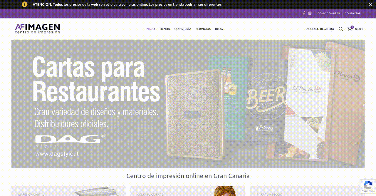 Transforming the Ordering Experience for a Gran Canaria Print and Design Business - project preview