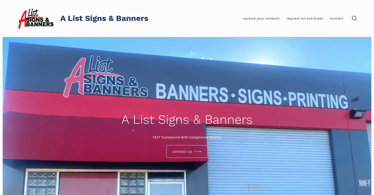 Enhancing Online Presence for Local Signage and Banner Solutions - project preview
