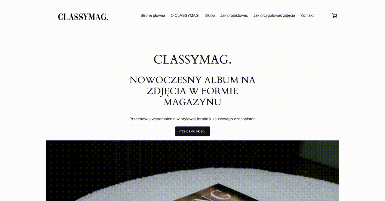 Enhancing Customer Experience for Custom Magazine-Style Photobooks - project preview