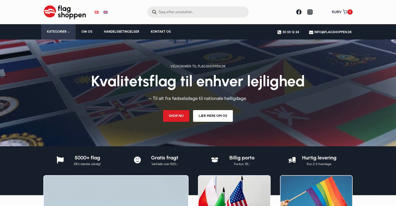 Enhanced User Experience for Custom Flags and Banners Ordering - project preview