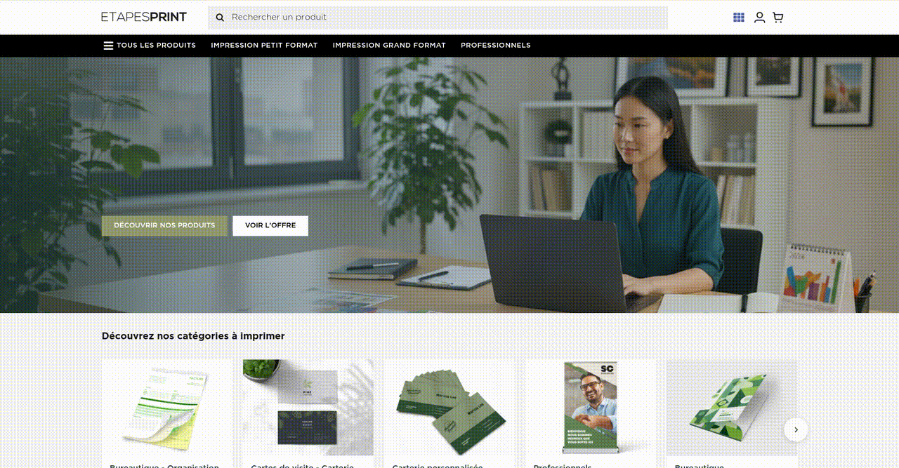 Enhancing the Online Ordering Journey for Print Services and Products - project preview