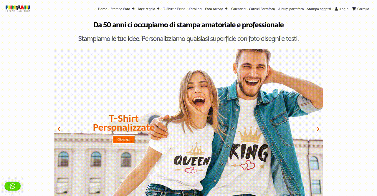 Optimizing E-commerce for Personalized Gift and Print Shop Success - project preview