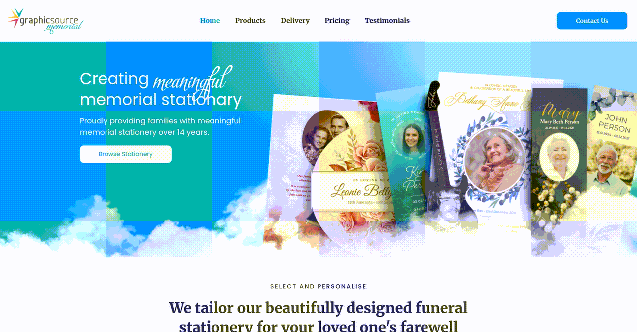 Transforming Custom Print Product Ordering and Design Elegance - project preview