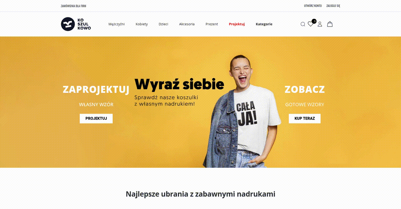 Optimized Online Retail Experience for Custom Apparel and Accessories - project preview