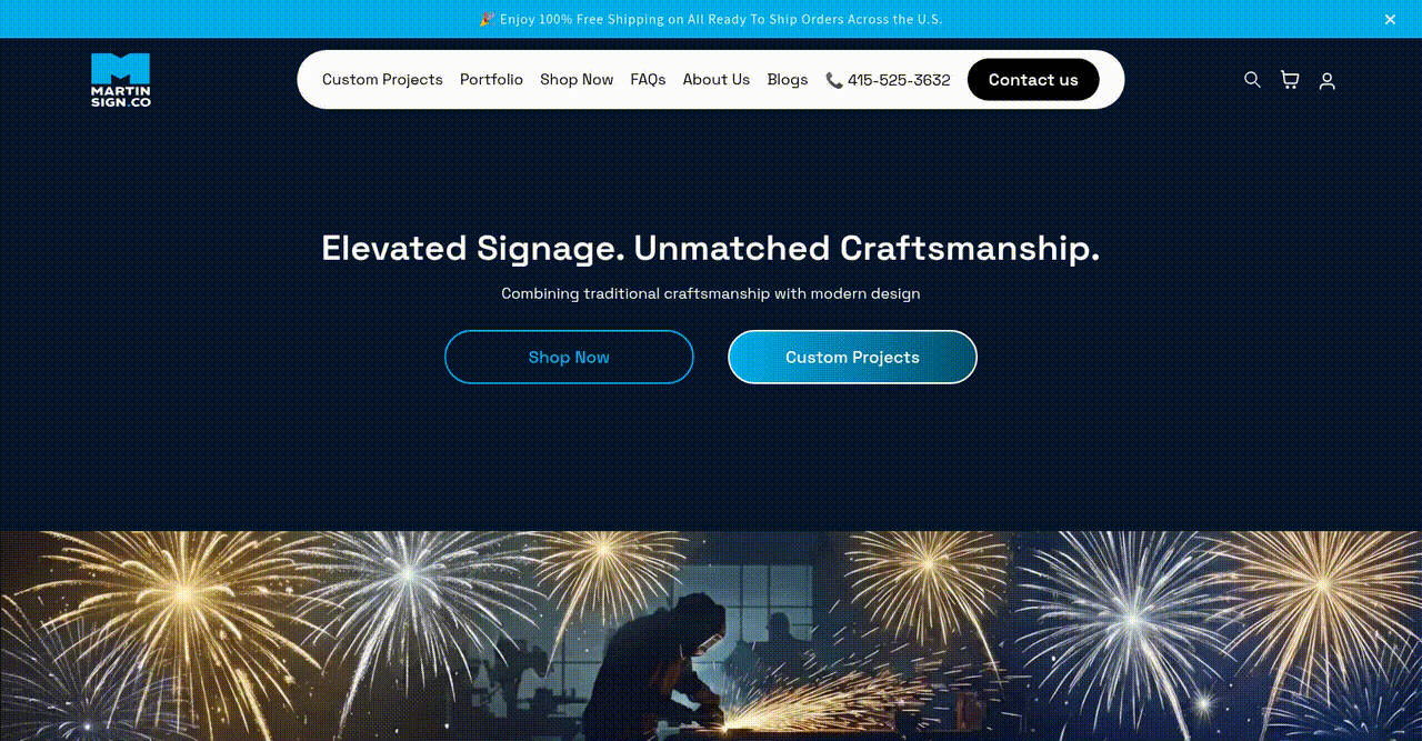 Transforming Ordering Processes for Custom Signage and Print Services - project preview