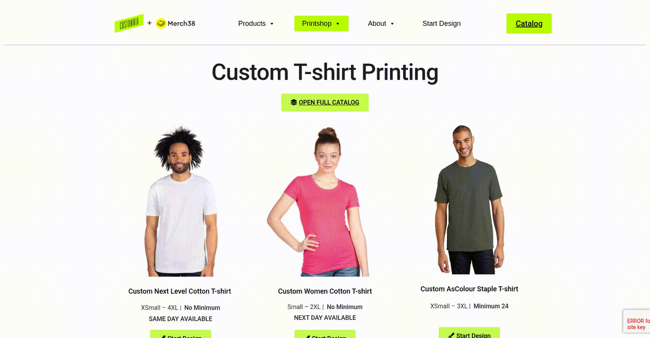 Enhanced Online Ordering Experience for Customized Merchandise Fulfillment - project preview