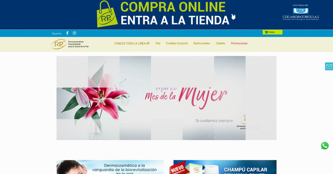 Enhancing Online Presence and Ordering Efficiency for a Cosmetics Brand - project preview